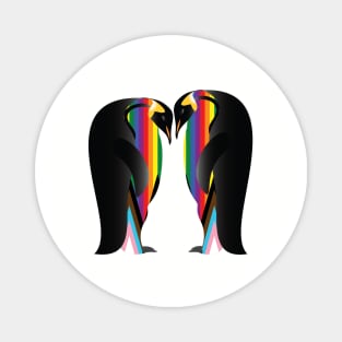 Queer Penguin Pride! Magnet